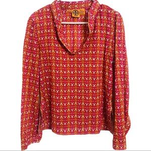 Tory Burch Boho embellished tunic top